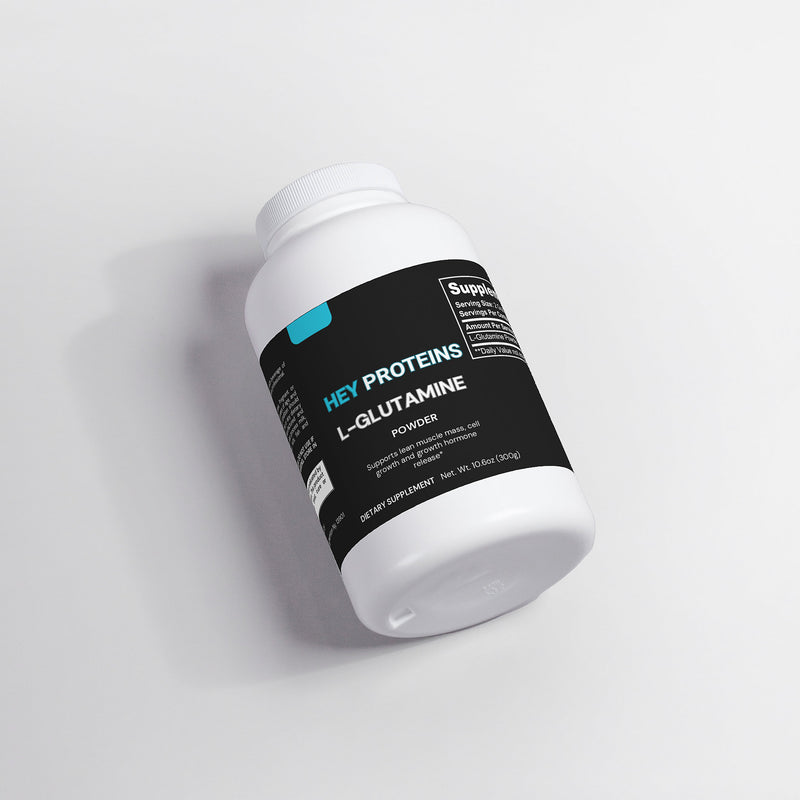 L-Glutamine Powder – Muscle Support & Recovery – Unflavored (300g)